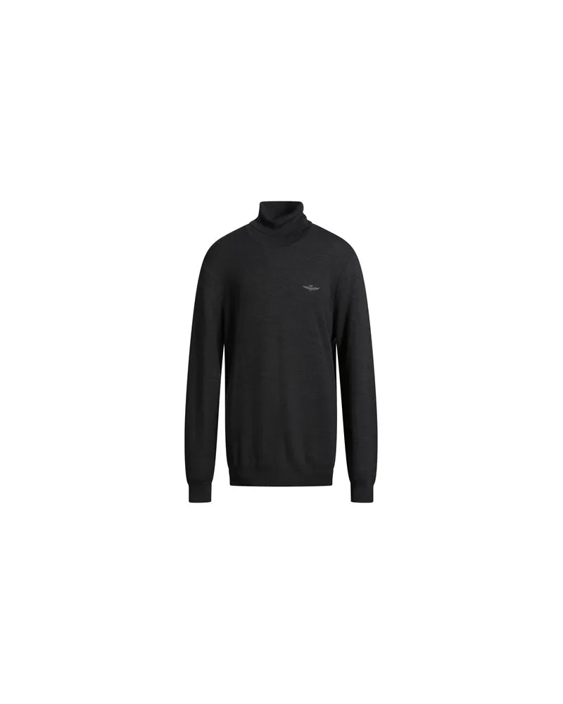 Aeronautica Militare STRICKWAREN - Rollkragenpulloverauf YOOX.COM Braungrau