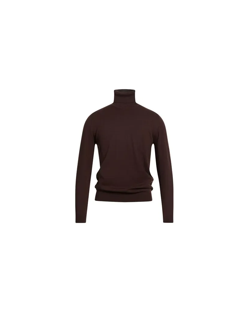 Liu Jo STRICKWAREN - Rollkragenpulloverauf YOOX.COM Dunkelbraun