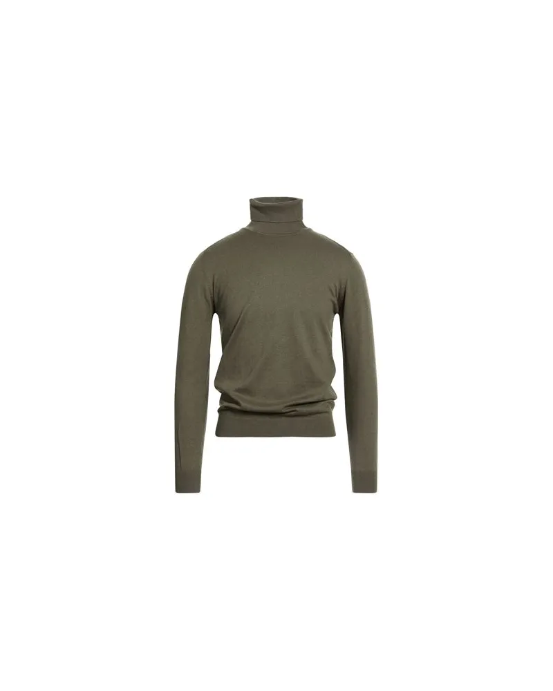 Liu Jo STRICKWAREN - Rollkragenpulloverauf YOOX.COM Militärgrün