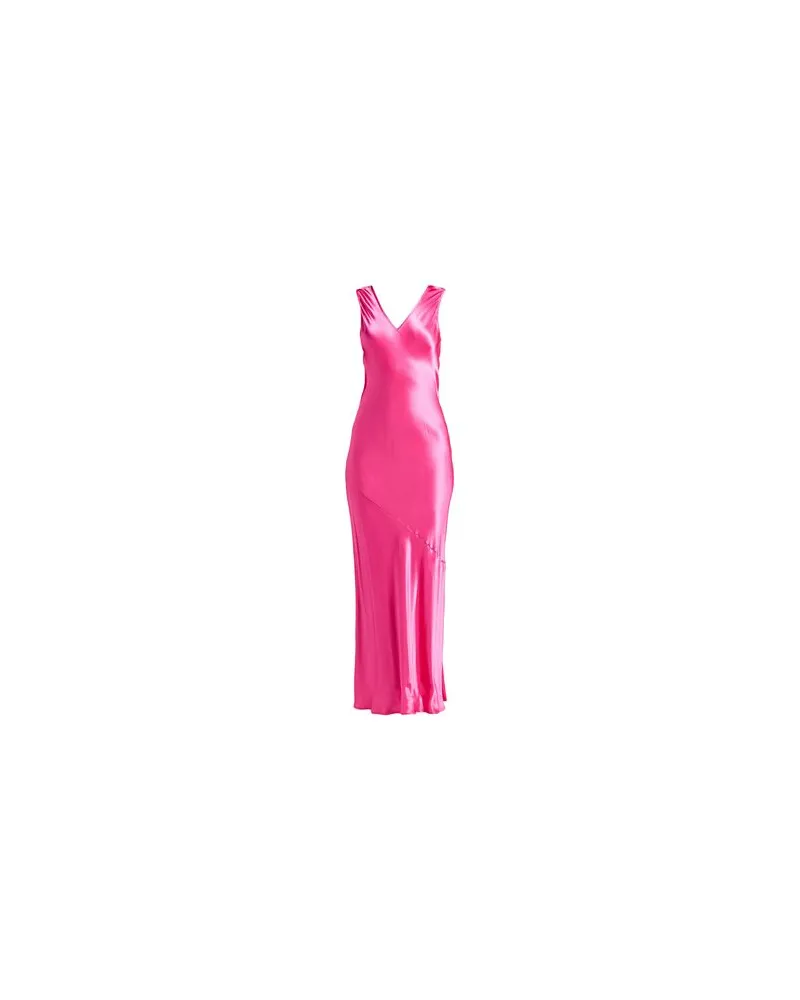 Manila Grace KLEIDER - Maxi-Kleiderauf YOOX.COM Fuchsia