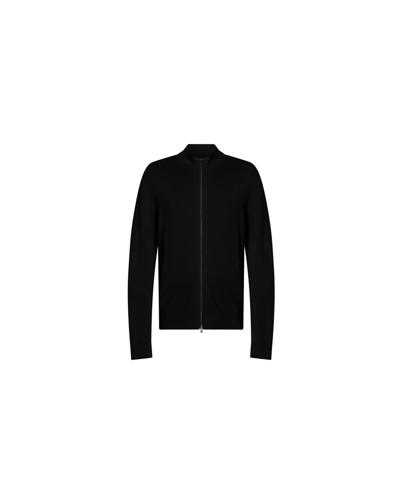 Emporio Armani STRICKWAREN - Strickjackenauf YOOX.COM Schwarz