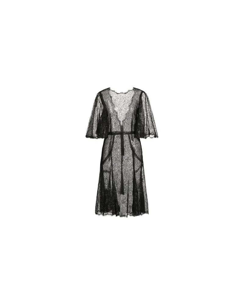 Dolce & Gabbana KLEIDER - Midi-Kleiderauf YOOX.COM Schwarz
