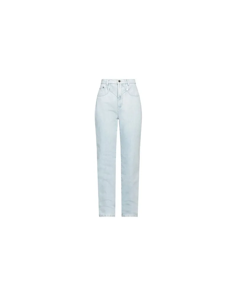 Alberta Ferretti HOSEN & RÖCKE - Jeanshosenauf YOOX.COM Blau
