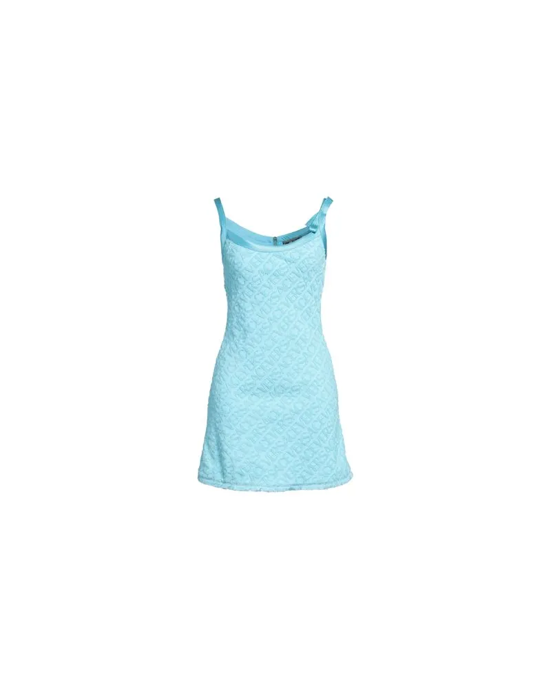 Versace KLEIDER - Mini-Kleiderauf YOOX.COM Himmelblau