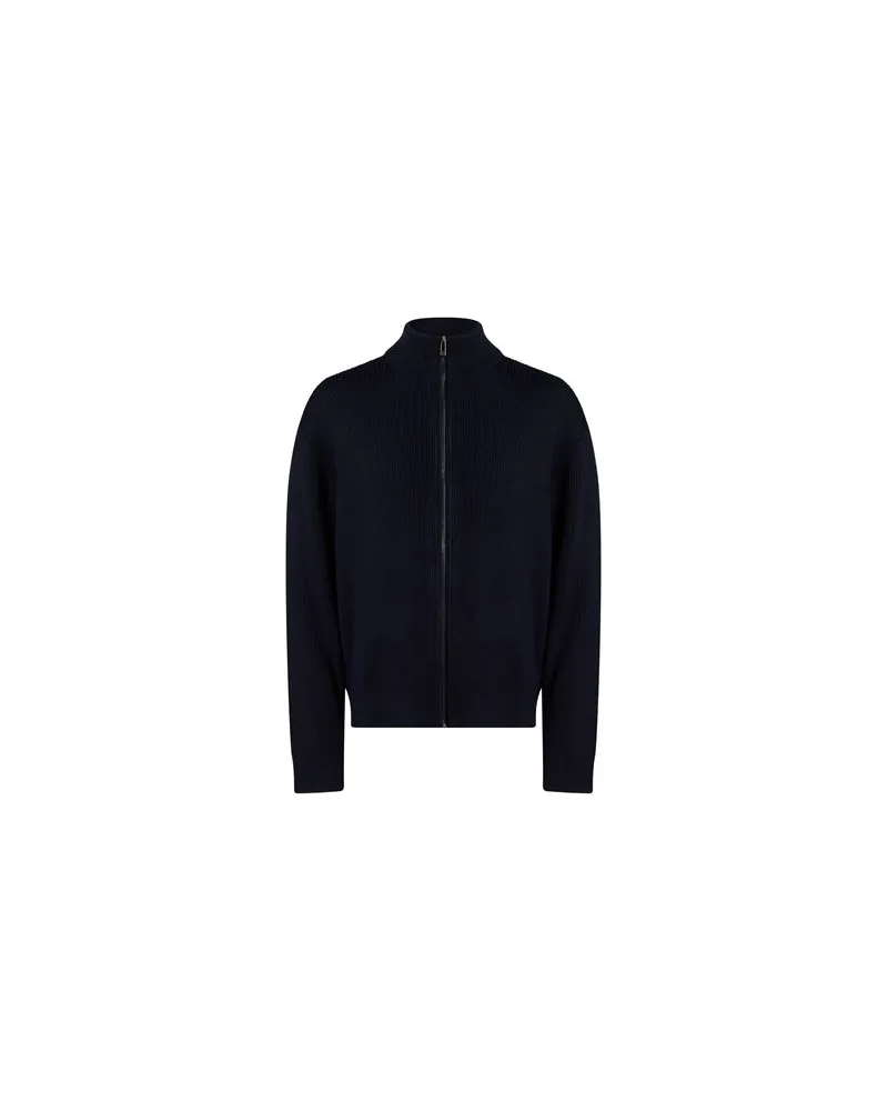 Armani Exchange STRICKWAREN - Strickjackenauf YOOX.COM Nachtblau