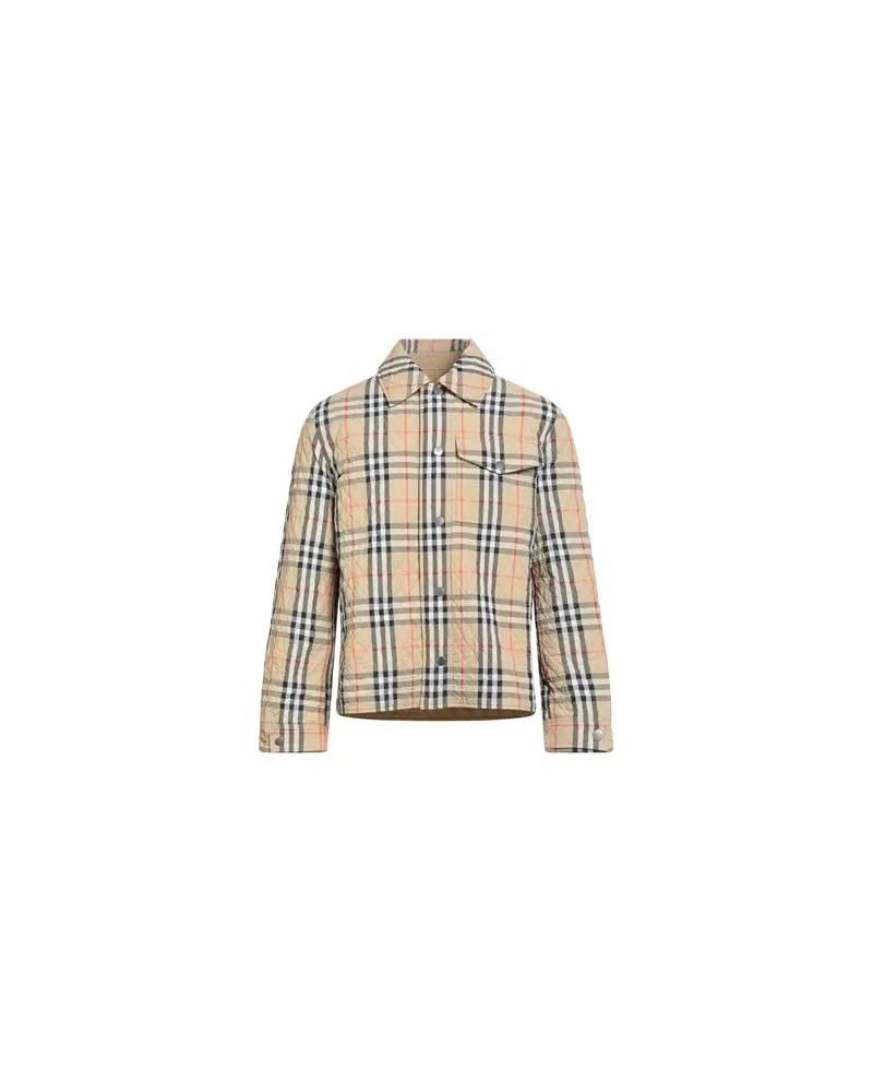 Burberry JACKEN & MÄNTEL - Pufferjacken & Daunenjackenauf YOOX.COM Sand