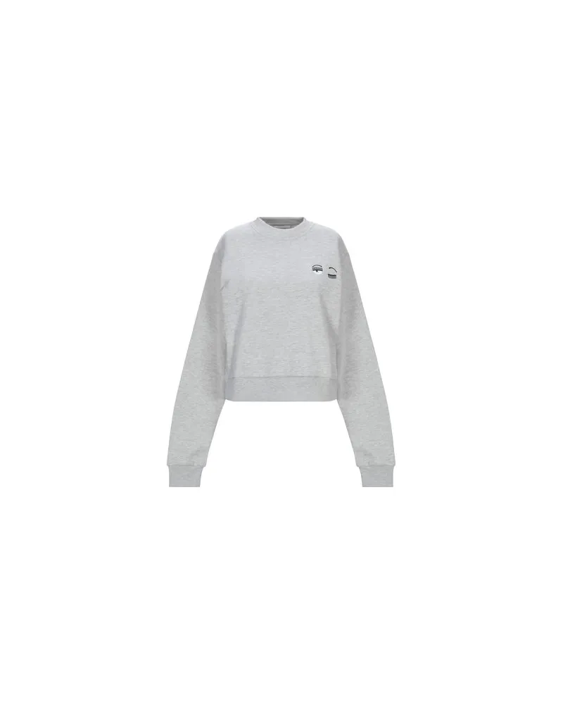 Chiara Ferragni TOPS - Sweatshirtsauf YOOX.COM Grau