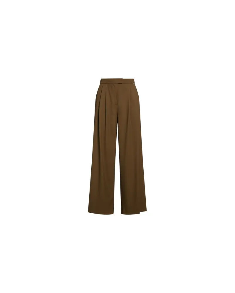 Kaos HOSEN & RÖCKE - Hosenauf YOOX.COM Militärgrün