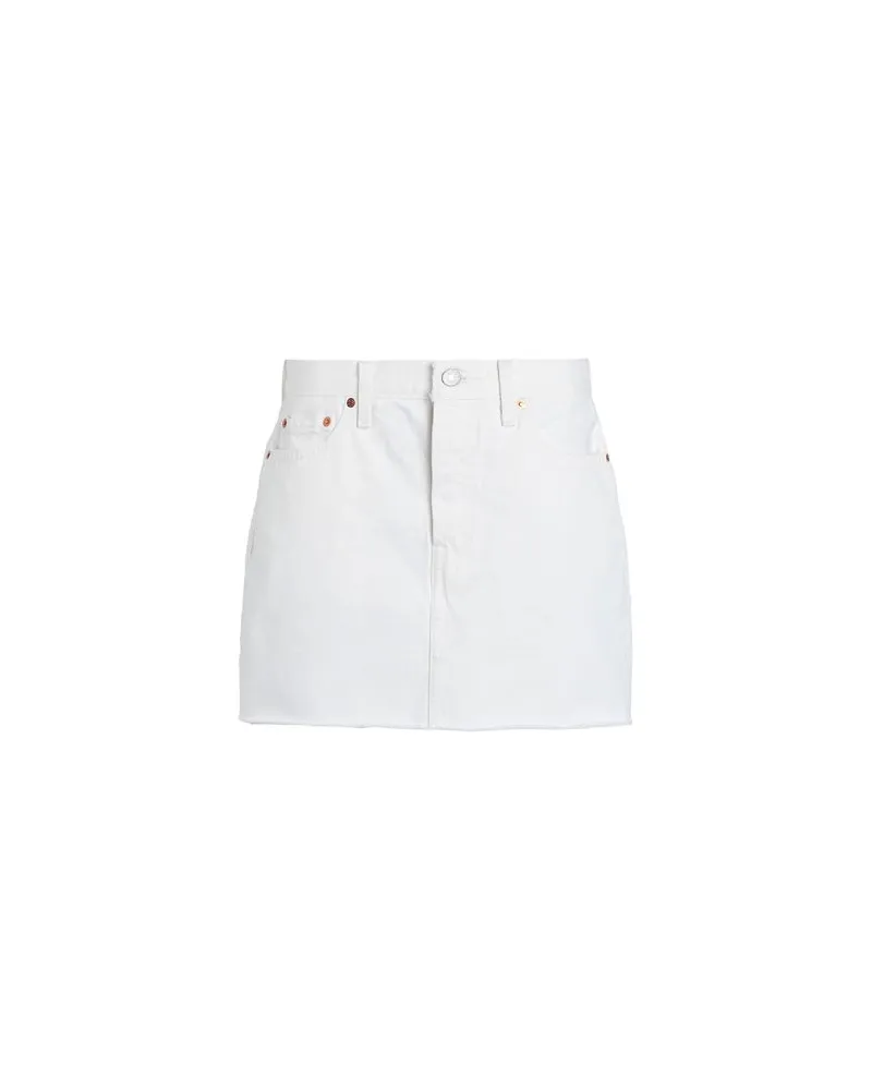 Levi's ICON SKIRT  - HOSEN & RÖCKE - Jeansröckeauf YOOX.COM Elfenbein