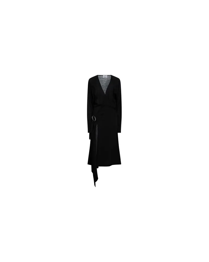 ATTICO KLEIDER - Midi-Kleiderauf YOOX.COM Schwarz
