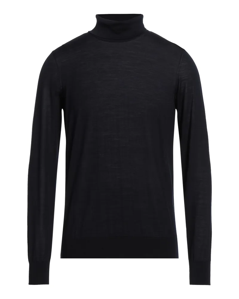 Giorgio Armani Rollkragenpullover Nachtblau