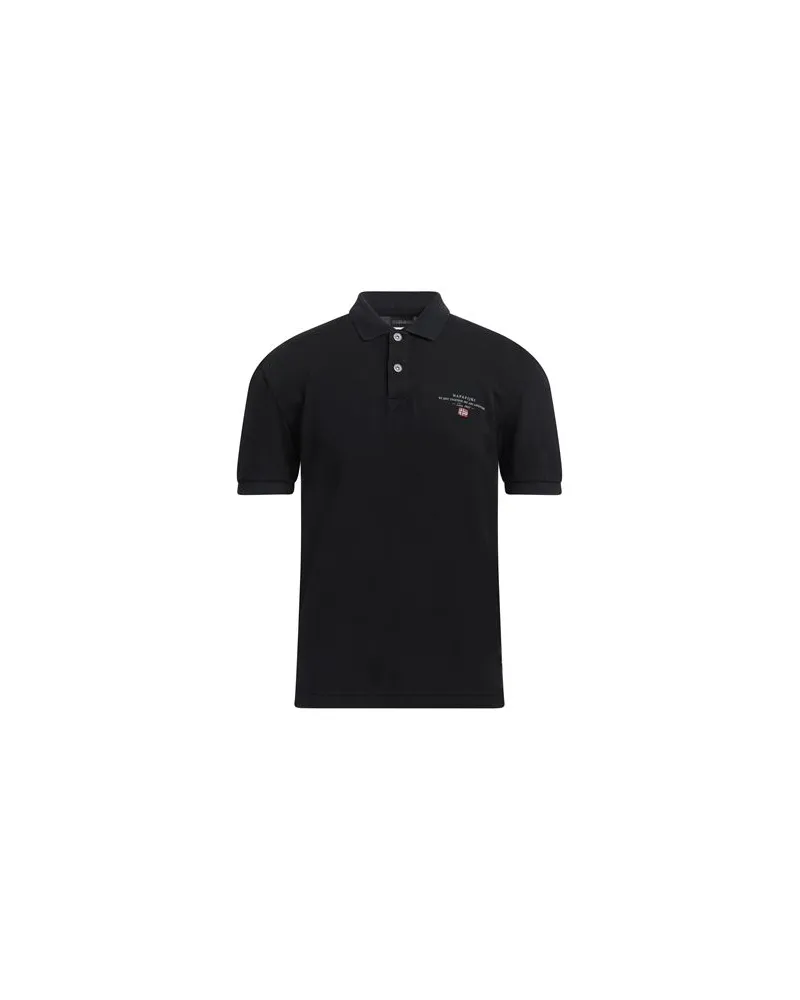 Napapijri TOPS - Poloshirtsauf YOOX.COM Schwarz