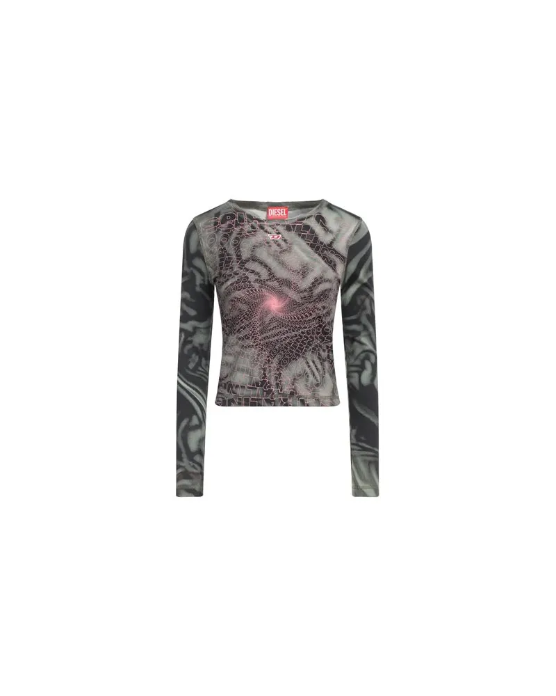 Diesel TOPS - T-shirtsauf YOOX.COM Militärgrün