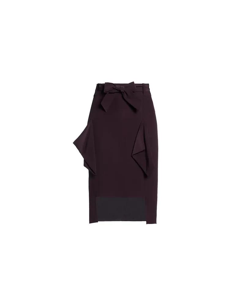 TOD'S HOSEN & RÖCKE - Midi-Röckeauf YOOX.COM Pflaume