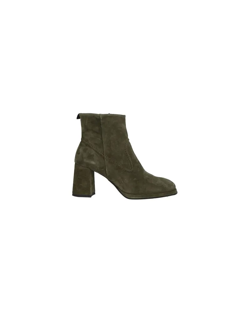 CAFèNOIR  SCHUHE - Stiefelettenauf YOOX.COM Militärgrün