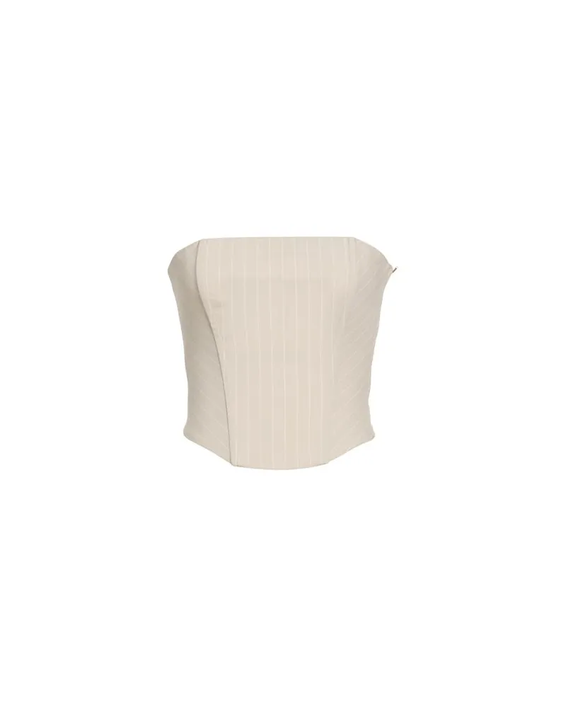 Patrizia Pepe TOPS - Topsauf YOOX.COM Hellgrau
