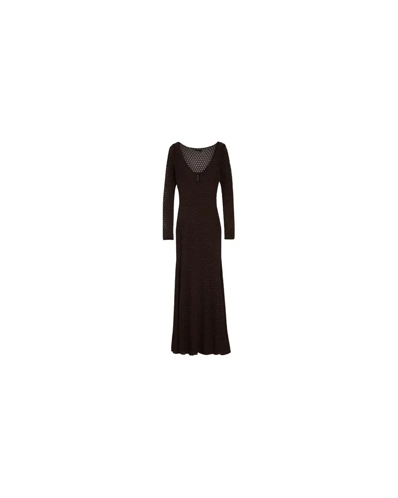 Tom Ford KLEIDER - Maxi-Kleiderauf YOOX.COM Dunkelbraun