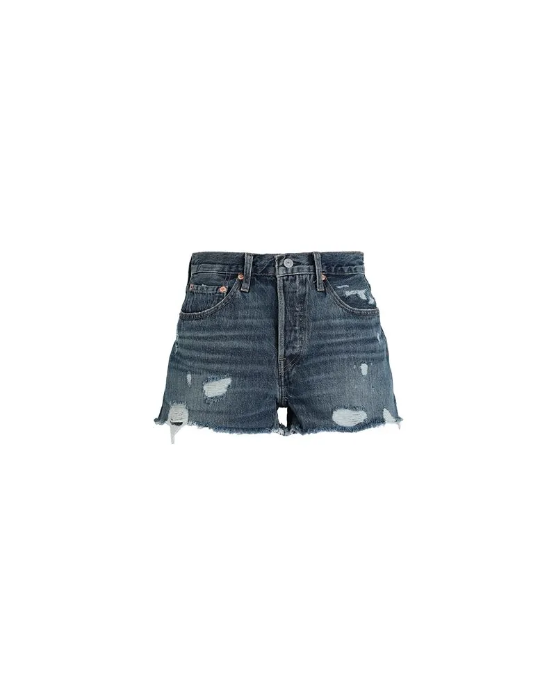 Levi's WB-SHORTS DENIM  - HOSEN & RÖCKE - Jeansshortsauf YOOX.COM Blau
