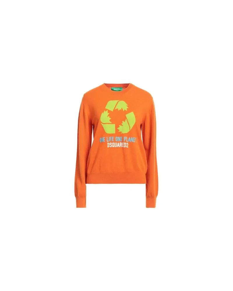 Dsquared2 STRICKWAREN - Pulloverauf YOOX.COM Orange