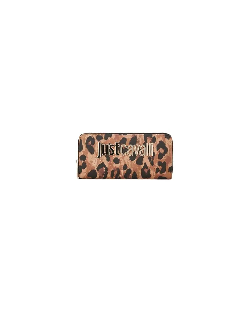 Just Cavalli Kleinlederwaren - Brieftaschenauf YOOX.COM Sand