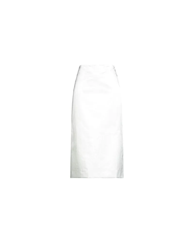 SPORTMAX HOSEN & RÖCKE - Midi-Röckeauf YOOX.COM Weiß