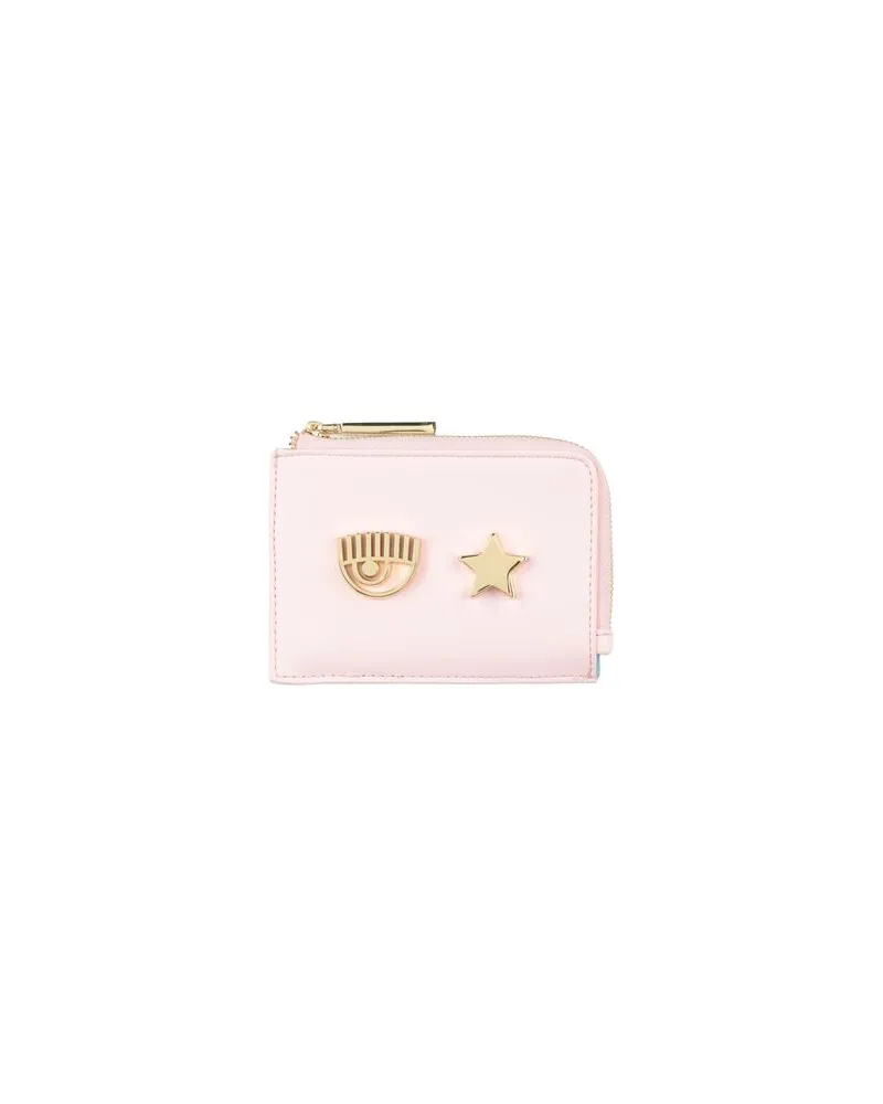 Chiara Ferragni Kleinlederwaren - Brieftaschenauf YOOX.COM Rosa