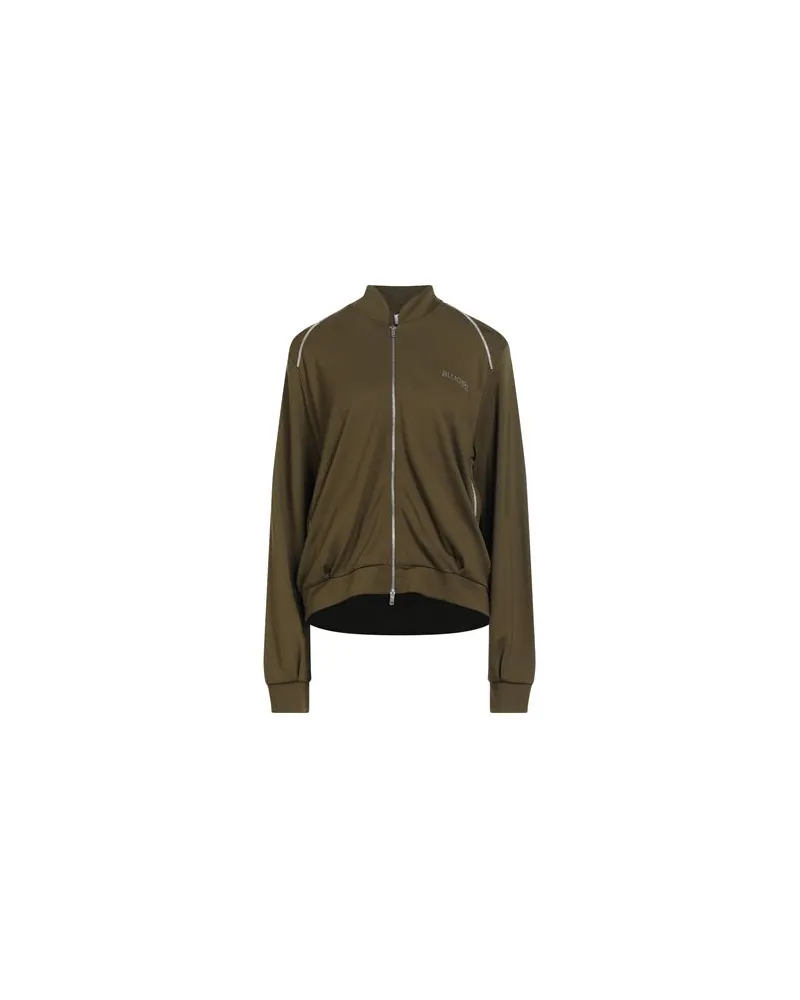 Blumarine TOPS - Sweatshirtsauf YOOX.COM Militärgrün