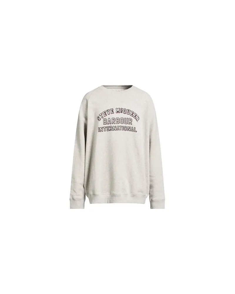 Barbour THE STEVE MCQUEEN COLLECTION - TOPS - Sweatshirtsauf YOOX.COM Grau