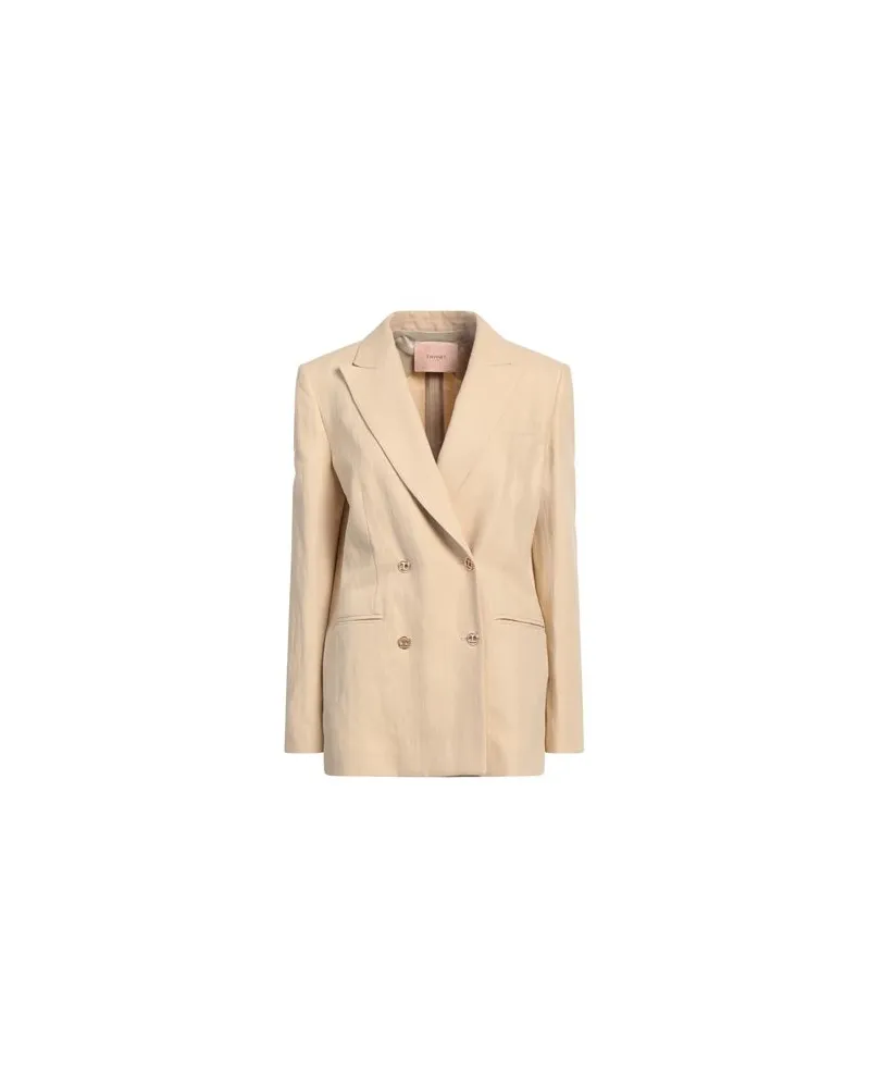 Twin-Set ANZÜGE und CO-ORDS - Blazersauf YOOX.COM Beige