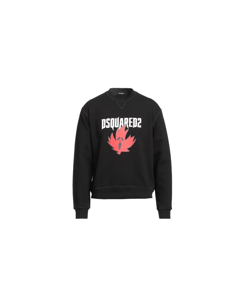 Dsquared2 TOPS - Sweatshirtsauf YOOX.COM Schwarz