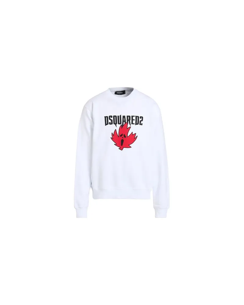 Dsquared2 TOPS - Sweatshirtsauf YOOX.COM Weiß