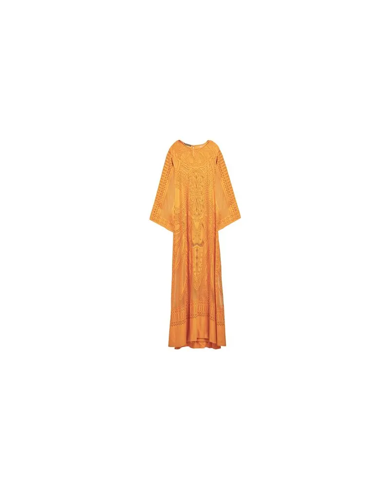 Alberta Ferretti KLEIDER - Maxi-Kleiderauf YOOX.COM Mandarine