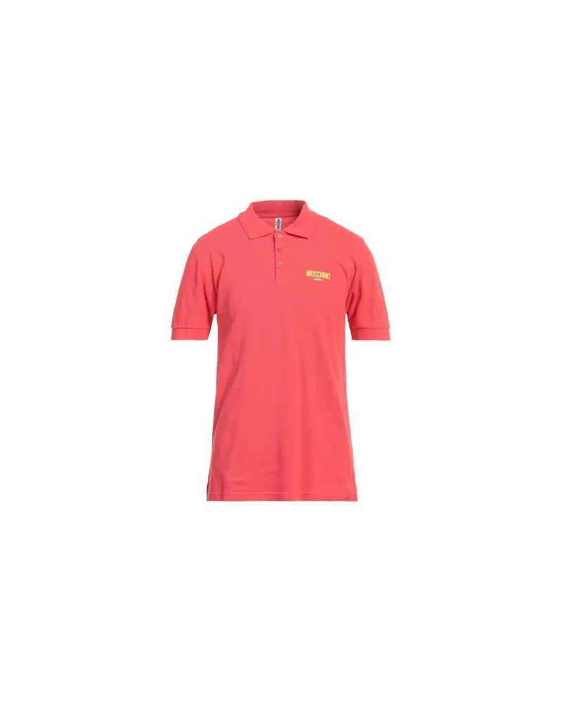 Moschino SWIM - TOPS - Poloshirtsauf YOOX.COM Koralle