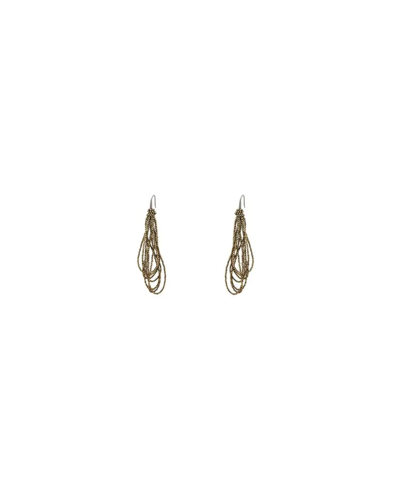 Brunello Cucinelli SCHMUCK und UHREN - Ohrringeauf YOOX.COM Militärgrün