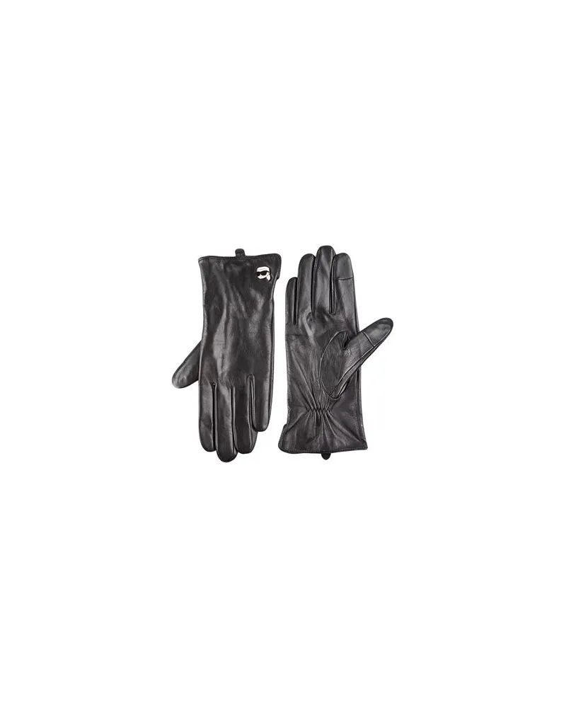 Karl Lagerfeld ACCESSOIRES - Handschuheauf YOOX.COM Schwarz