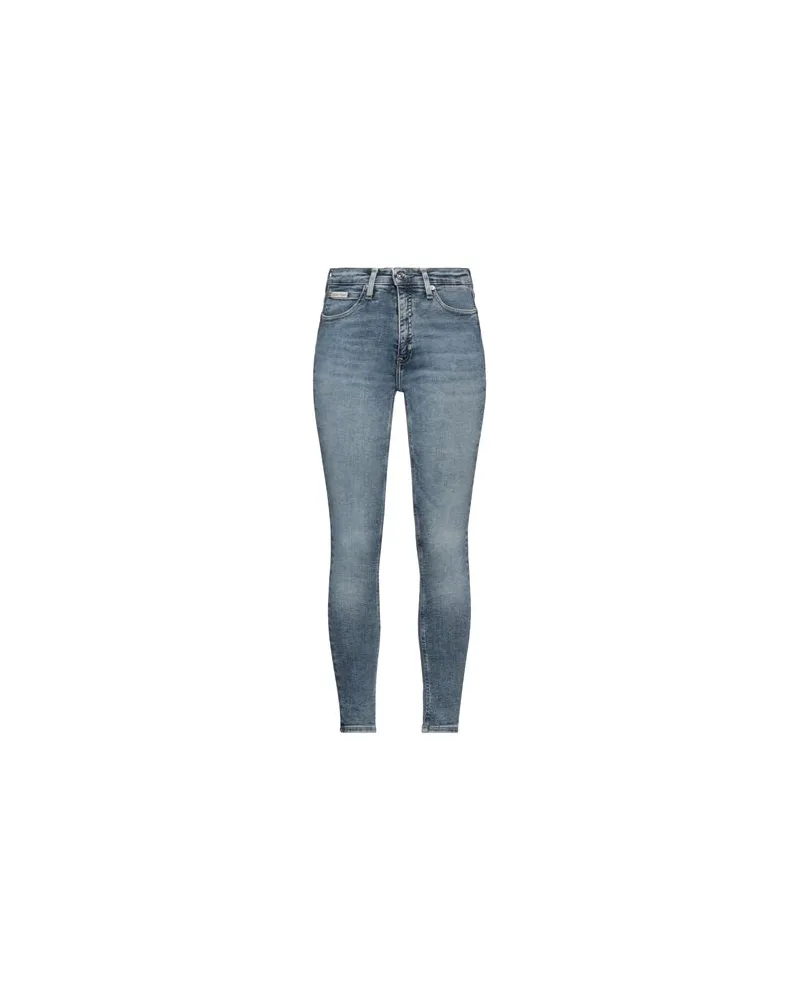 Calvin Klein HOSEN & RÖCKE - Jeanshosenauf YOOX.COM Blau