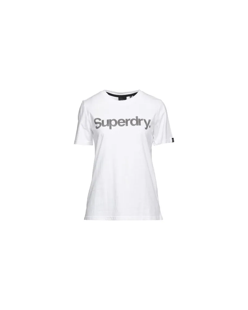 Superdry. TOPS - T-shirtsauf YOOX.COM Weiß