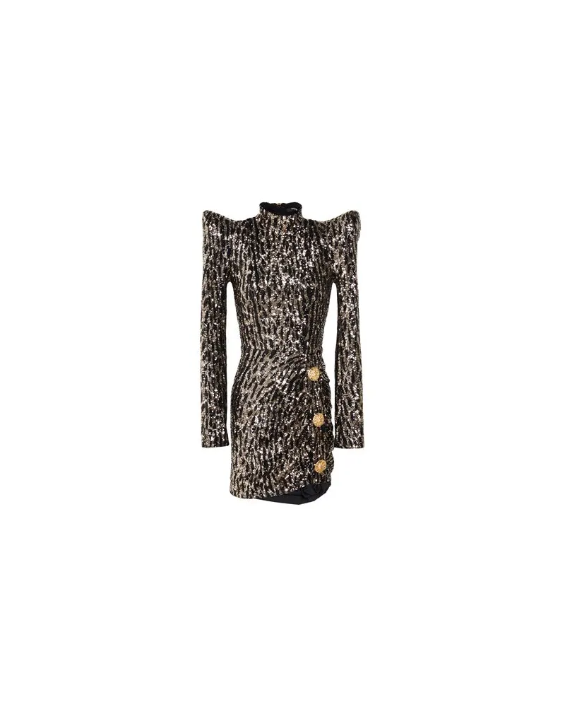 Balmain KLEIDER - Mini-Kleiderauf YOOX.COM Schwarz