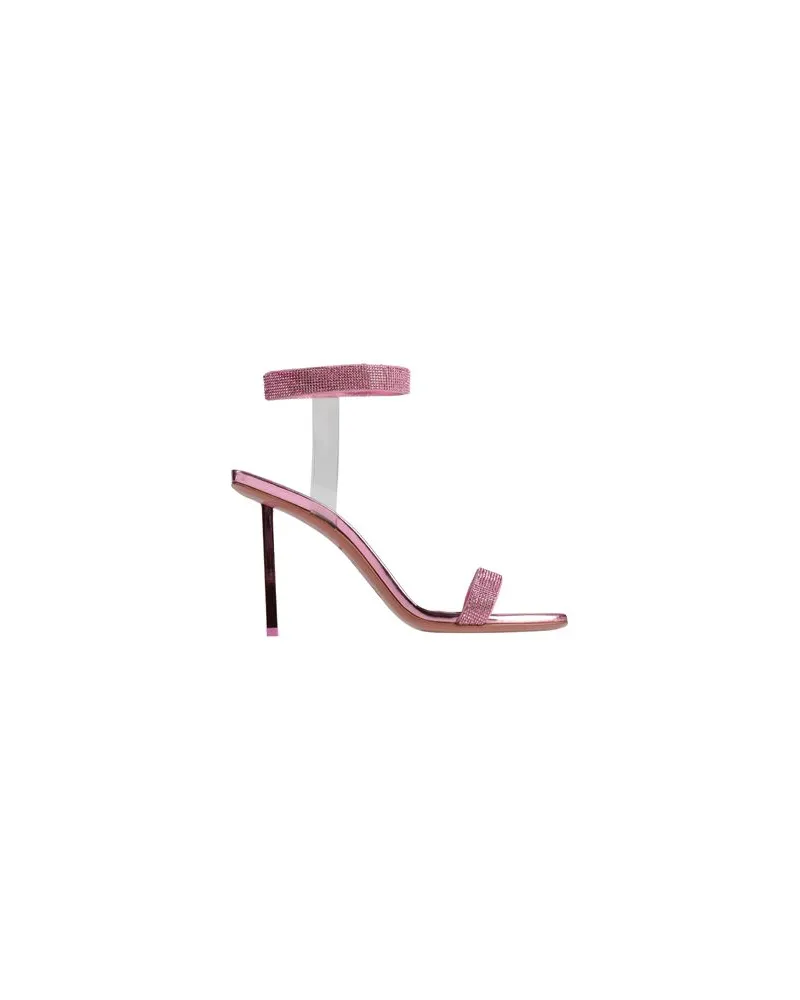 Amina Muaddi SCHUHE - Sandalenauf YOOX.COM Rosa