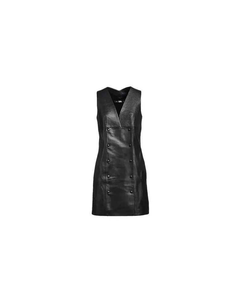 Karl Lagerfeld KLEIDER - Mini-Kleiderauf YOOX.COM Schwarz