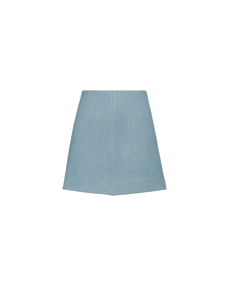 Ganni HOSEN & RÖCKE - Miniröckeauf YOOX.COM Taubenblau