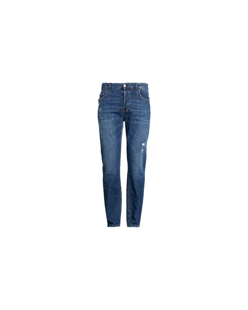 Reign HOSEN & RÖCKE - Jeanshosenauf YOOX.COM Blau