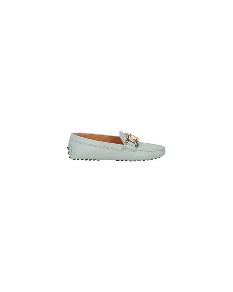 TOD'S SCHUHE - Mokassinsauf YOOX.COM Salbeigrün