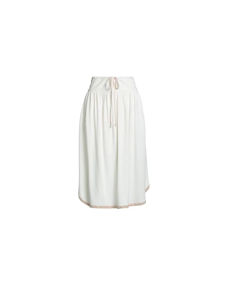 AGNONA HOSEN & RÖCKE - Midi-Röckeauf YOOX.COM Weiß