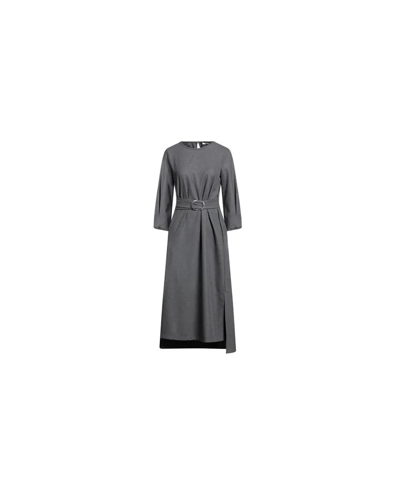 Peserico KLEIDER - Midi-Kleiderauf YOOX.COM Blei