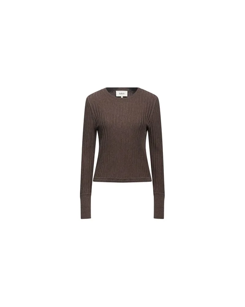 ba&sh STRICKWAREN - Pulloverauf YOOX.COM Schokobraun