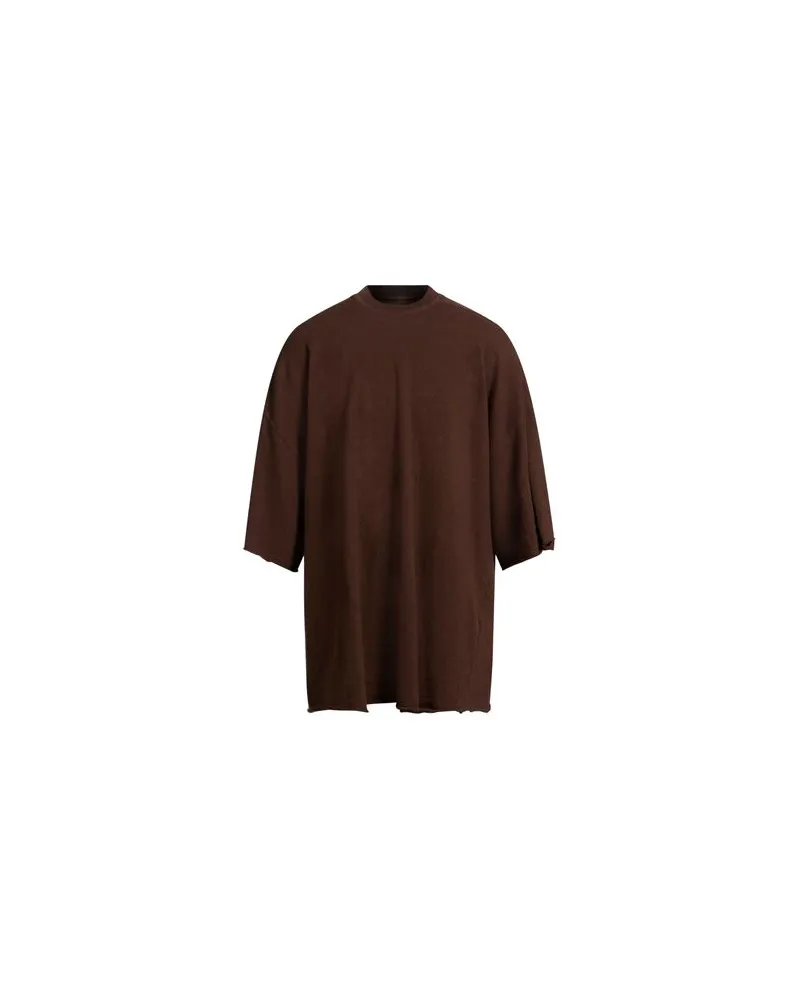 Rick Owens TOPS - T-shirtsauf YOOX.COM Braun