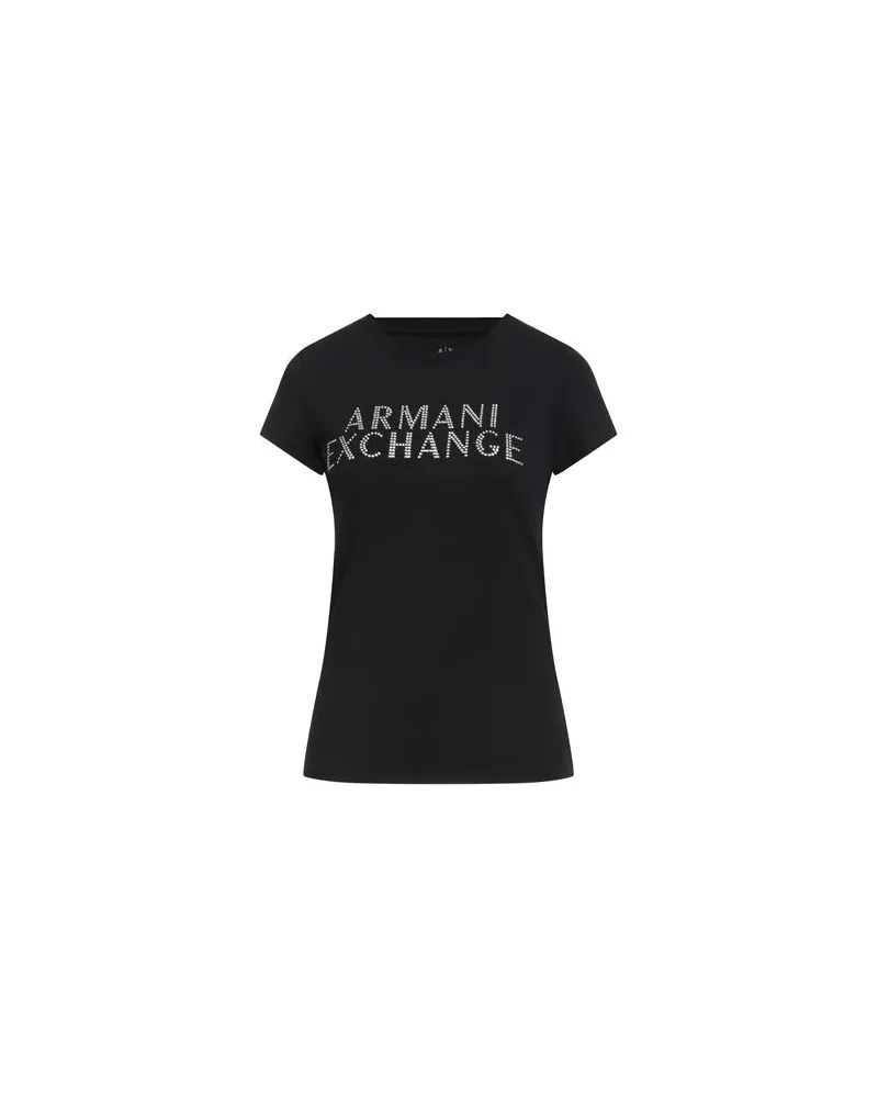 Armani Exchange TOPS - T-shirtsauf YOOX.COM Schwarz