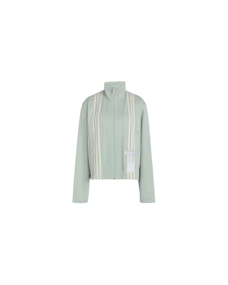 adidas TRACK TOP  - TRACK TOP - TOPS - Sweatshirtsauf YOOX.COM Säuregrün