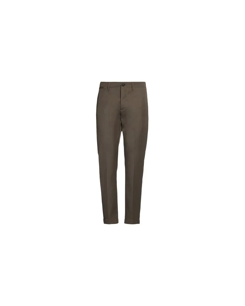 Dondup HOSEN & RÖCKE - Hosenauf YOOX.COM Militärgrün